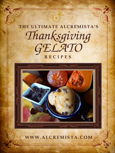 thanksgiving gelato recipes book
