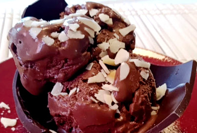 dark chocolate gelato