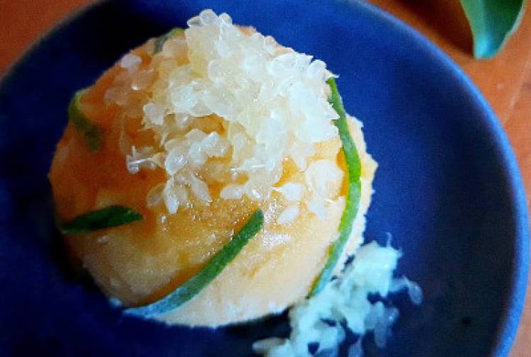 Sorbetto mango siciliano